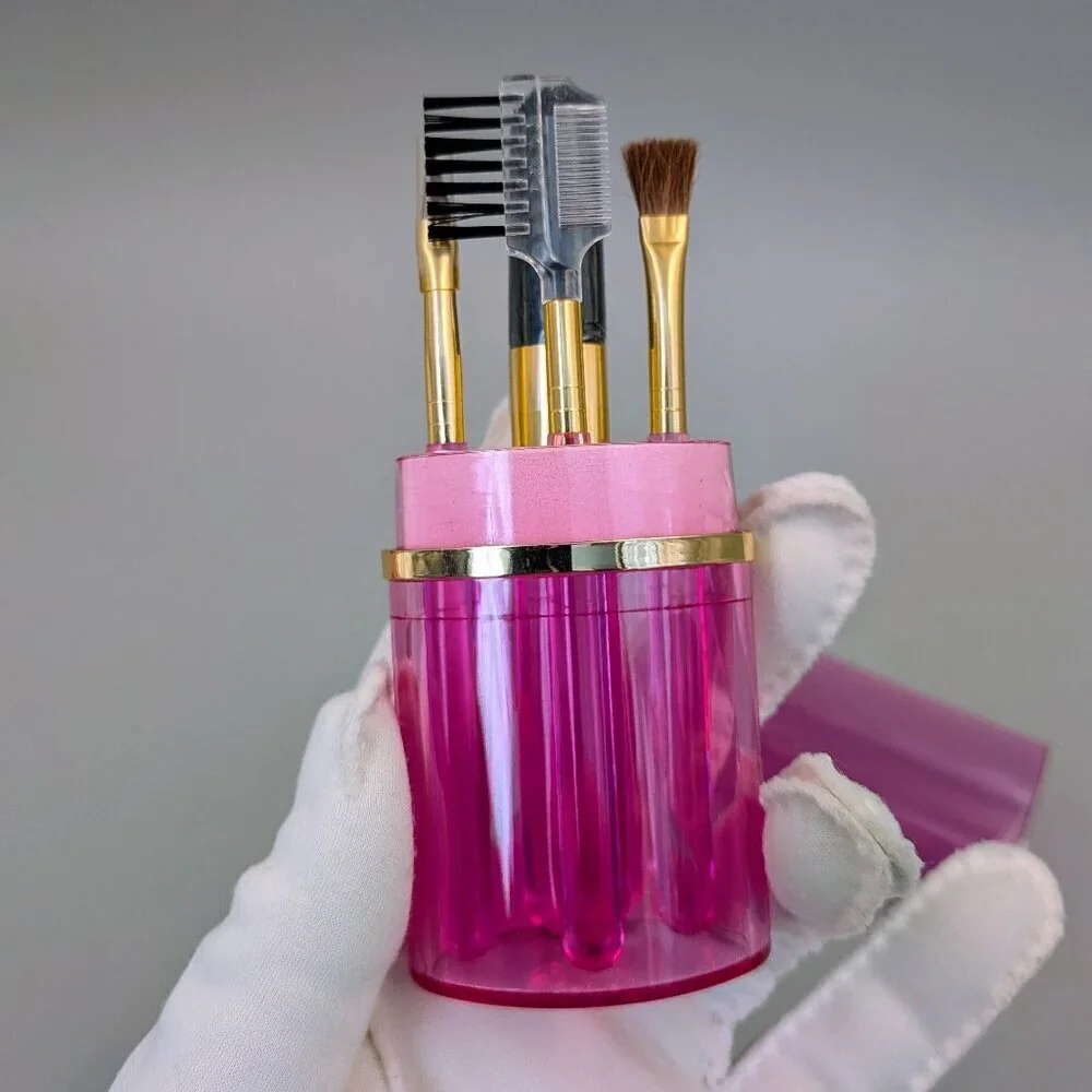 NIB Vintage Avon Beauty Tools Travel Brush Set | 5-Piece Essential Collection
